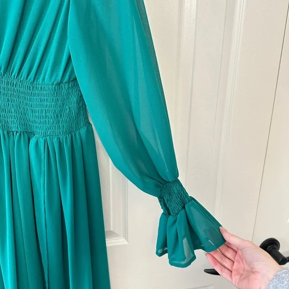 SHEIN Emerald Green Maxi Dress
Size XS - Picture 3 of 9